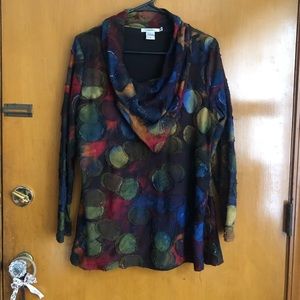 Feratelli Vintage Tunic Top Size Medium